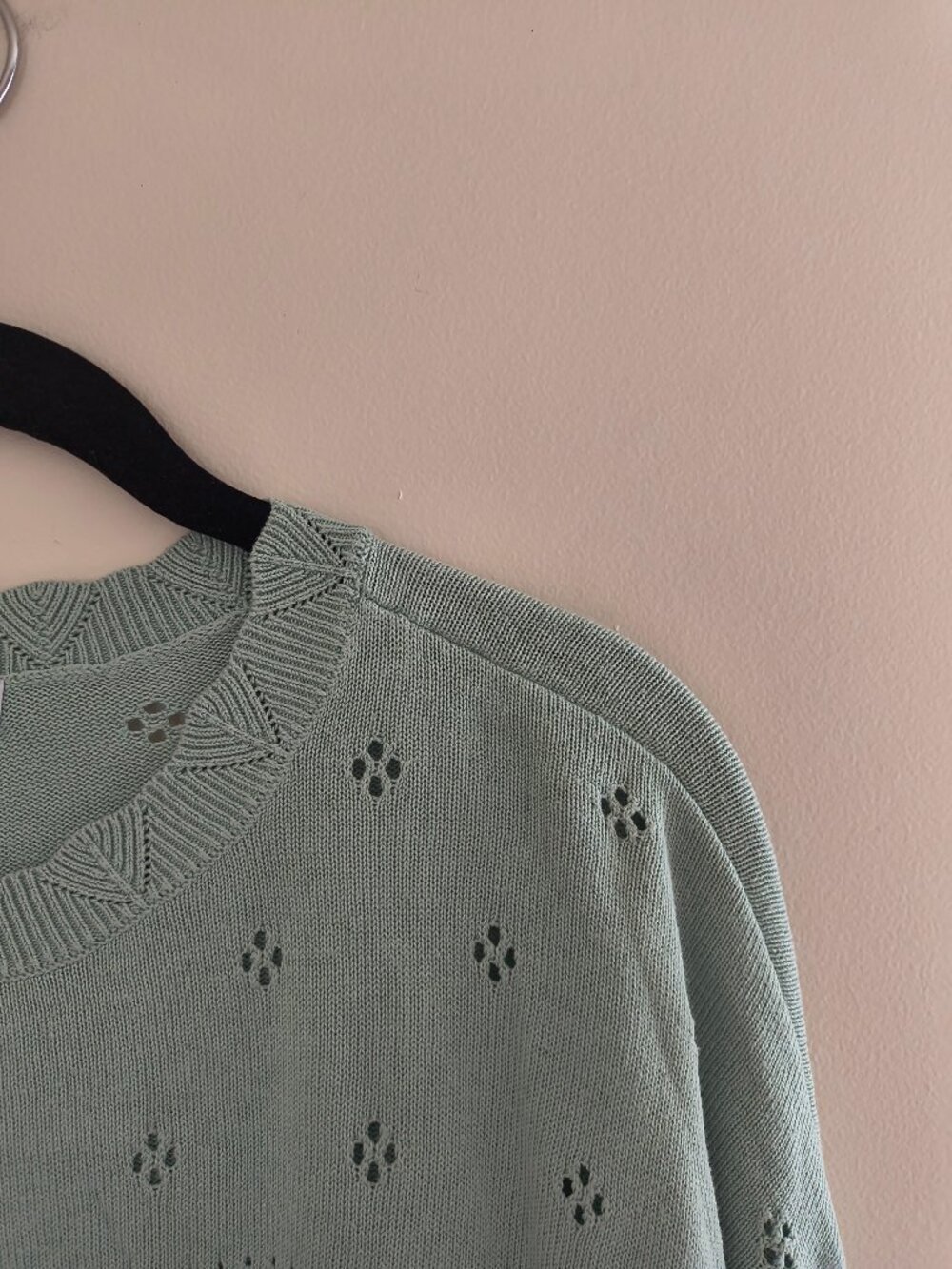 Lauren Conrad Pastel Green Knit Sweater
